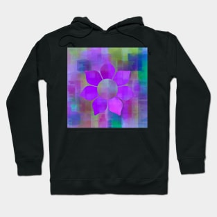 Violet Flower Power - Maps &amp; Apps Series Hoodie